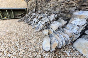 Cotswold slate and stone